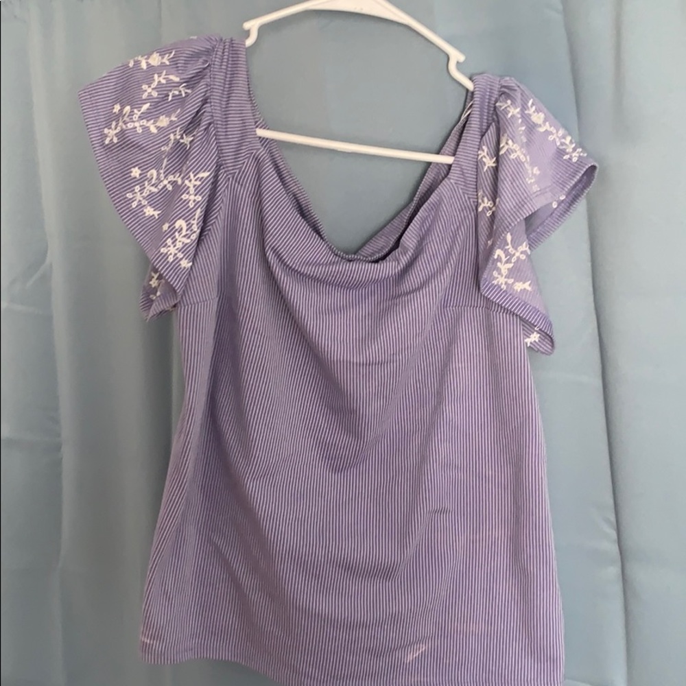 Express off shoulder top
